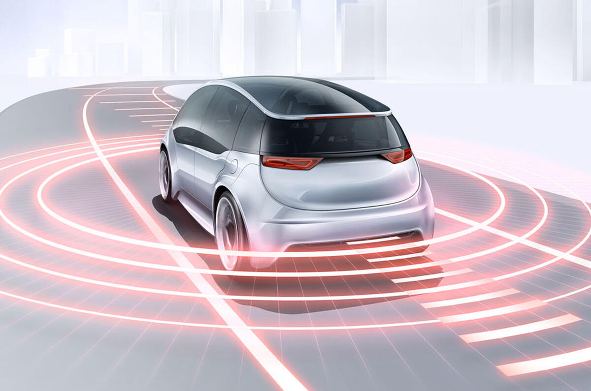 Self-driving cars Self-driving car render