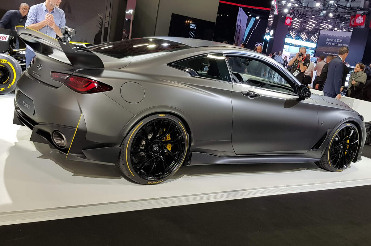Infiniti Project Black S revealed with F1-style KERS hybrid power