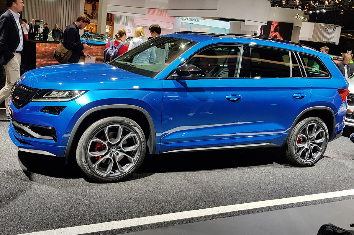 Skoda Kodiaq vRS revealed as 237bhp performance SUV