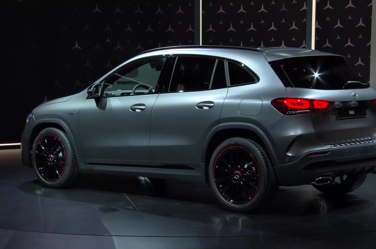 2020 Mercedes GLA reveal - static rear
