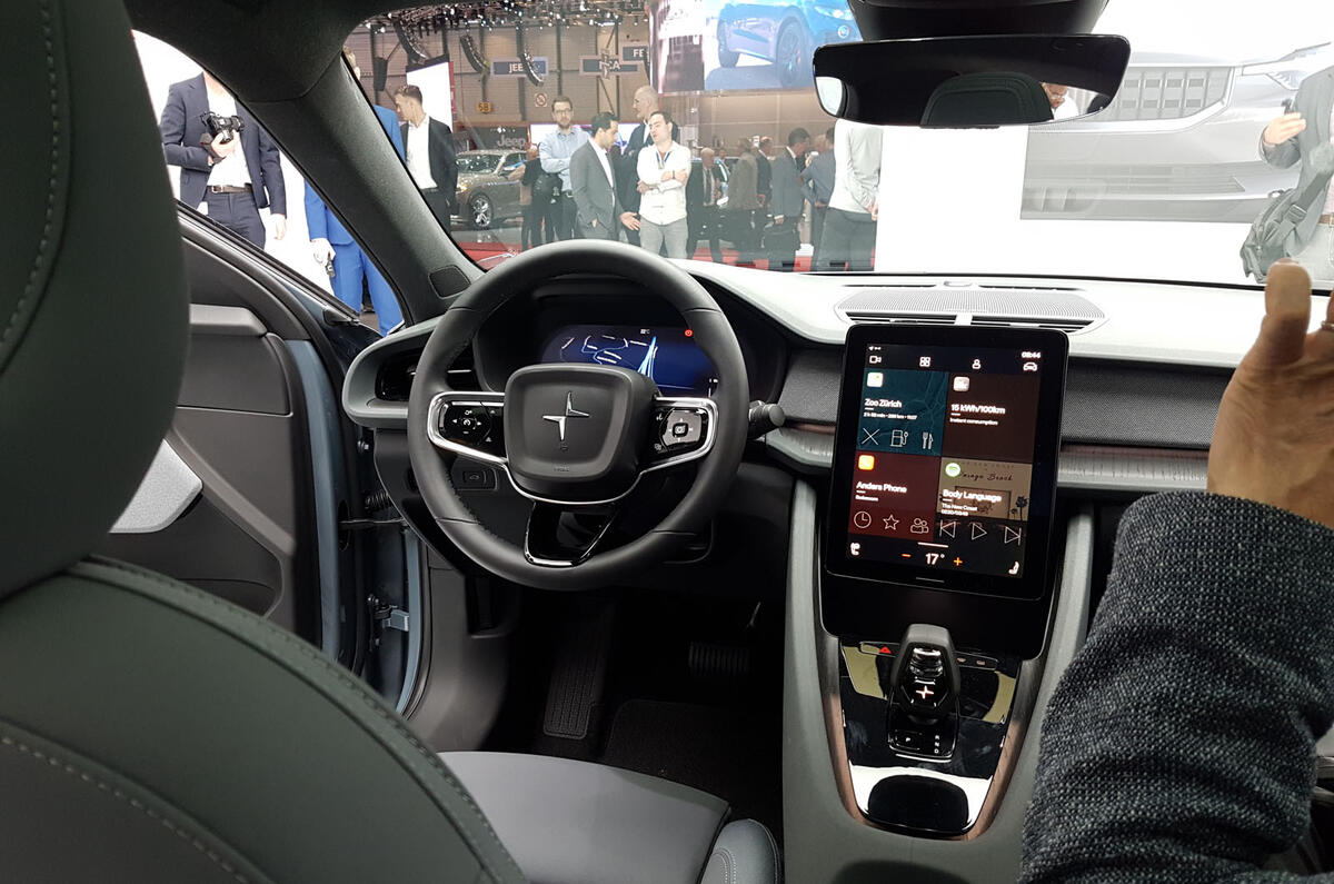 Polestar 2 - interior Polestar 2 - interior