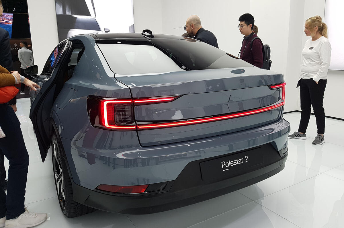 Polestar 2 - static rear Polestar 2 - static rear