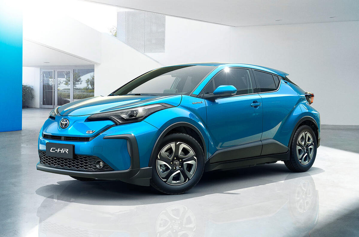 Toyota C-HR EV - front
