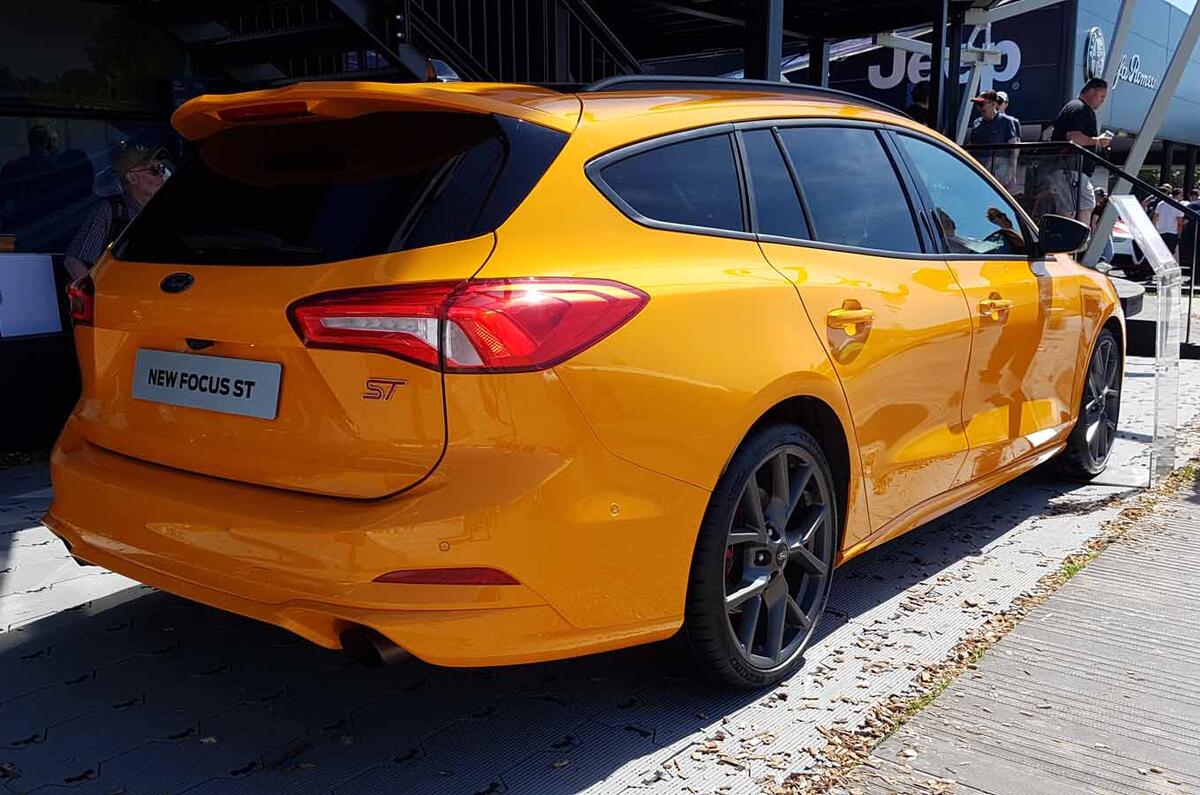 Ford Focus ST rear