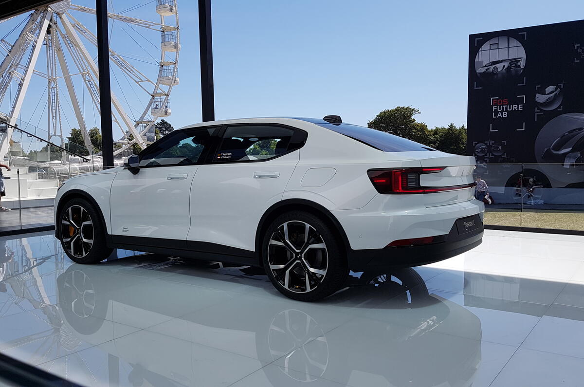 Polestar 2 - static side Polestar 2 - static side