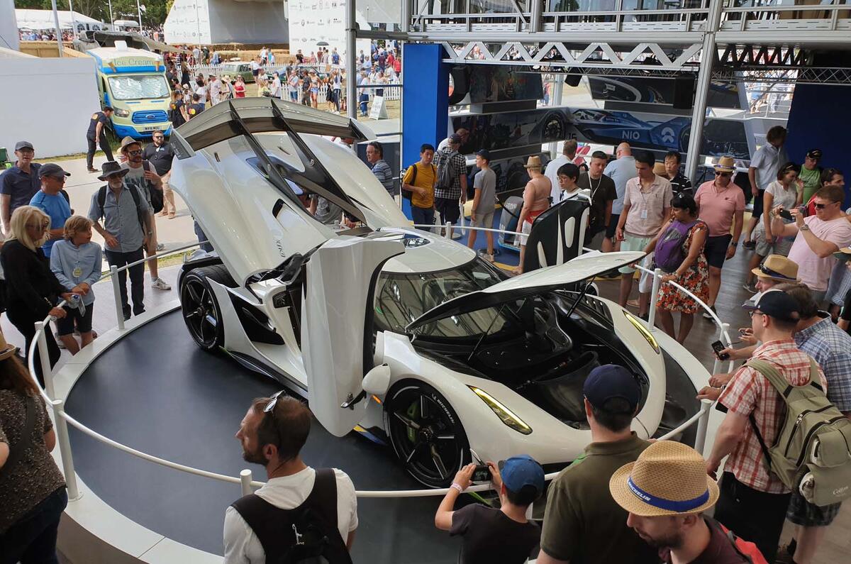 Koenigsegg Jesko appears at Goodwood Festival of Speed 2019
