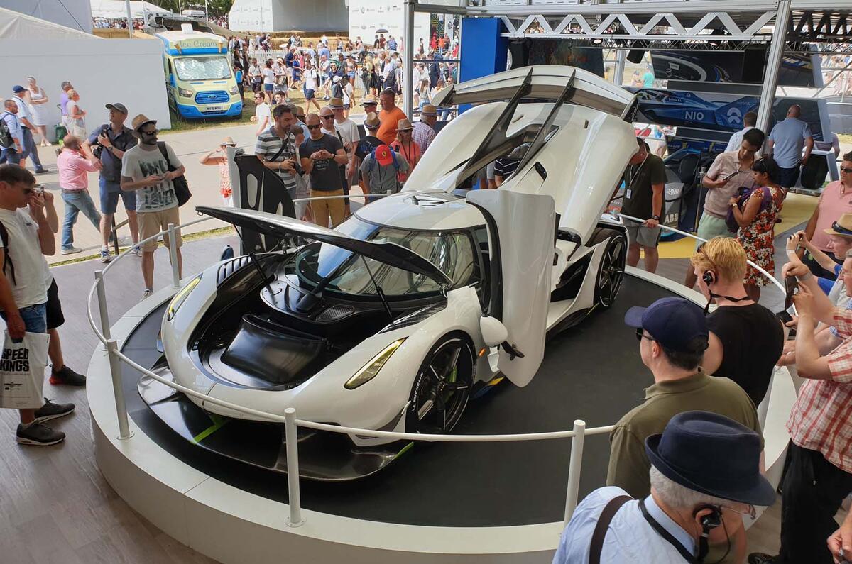 Koenigsegg Jesko appears at Goodwood Festival of Speed 2019