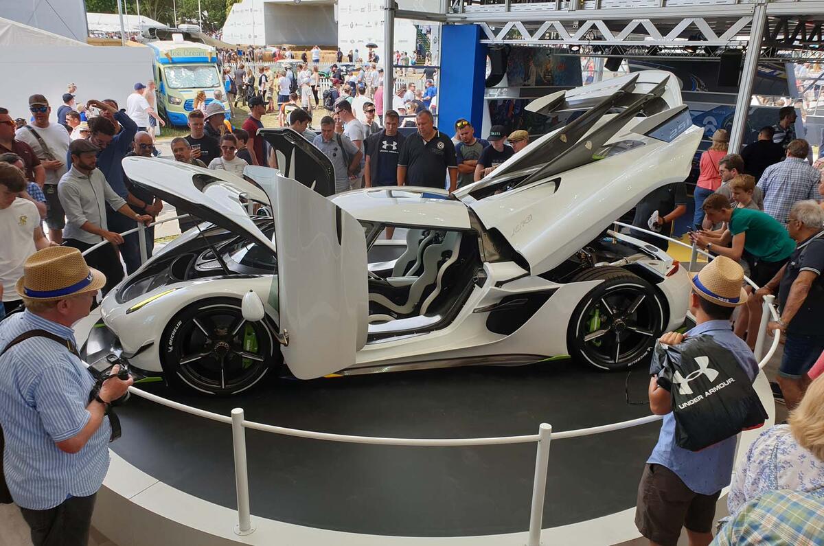 Koenigsegg Jesko appears at Goodwood Festival of Speed 2019
