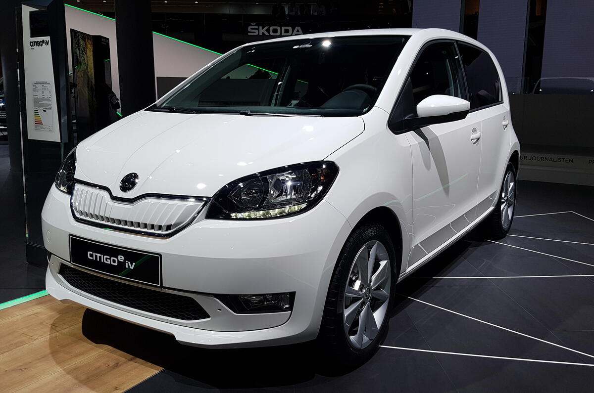 2019 Skoda Citigo-e iV at Frankfurt motor show