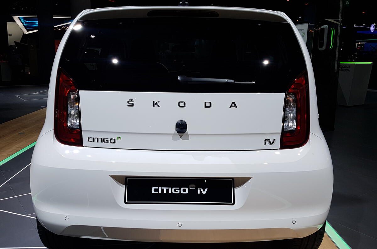 2019 Skoda Citigo-e iV at Frankfurt motor show