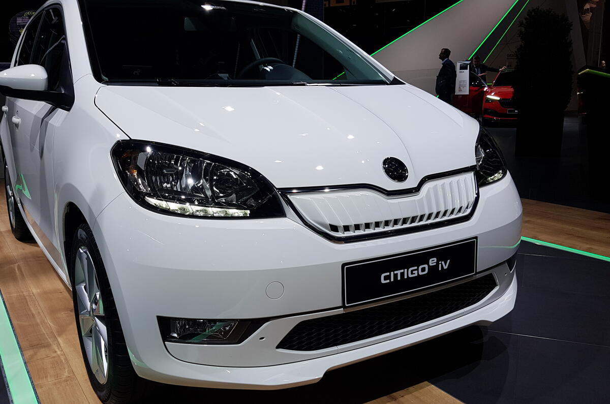 2019 Skoda Citigo-e iV at Frankfurt motor show