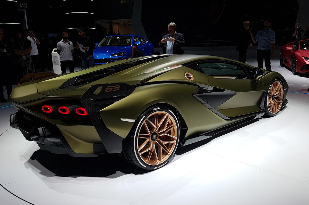 2020 Lamborghini Sian at Frankfurt motor show