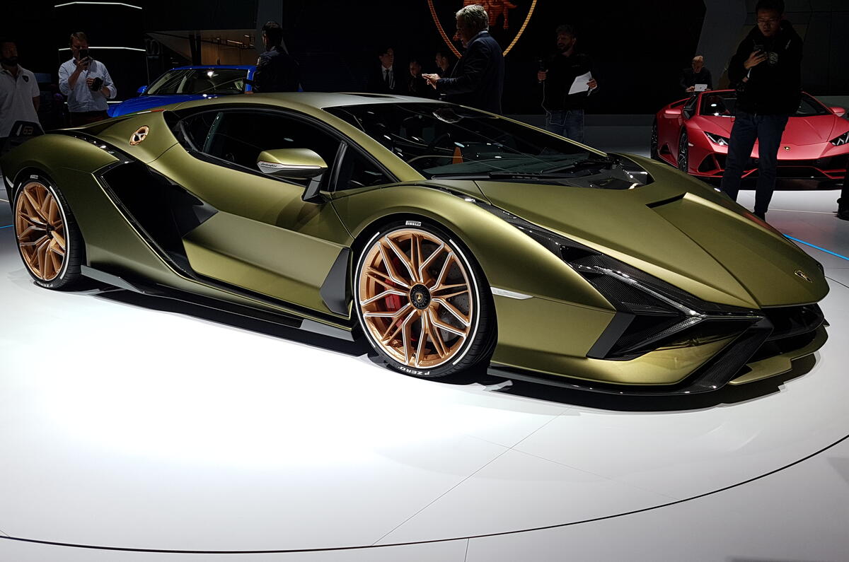 2020 Lamborghini Sian at Frankfurt motor show