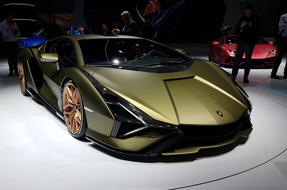 2020 Lamborghini Sian at Frankfurt motor show