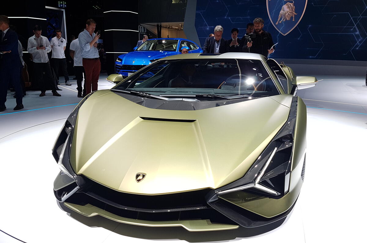 2020 Lamborghini Sian at Frankfurt motor show