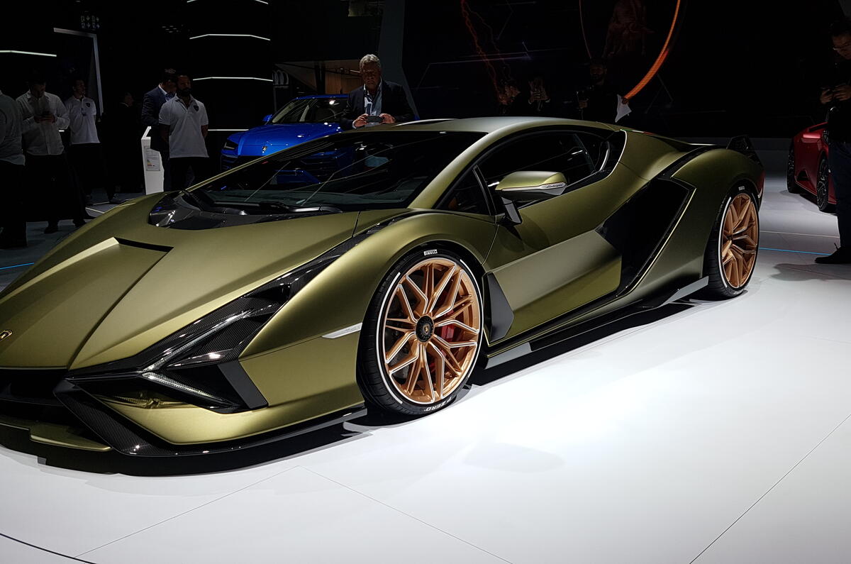 2020 Lamborghini Sian at Frankfurt motor show