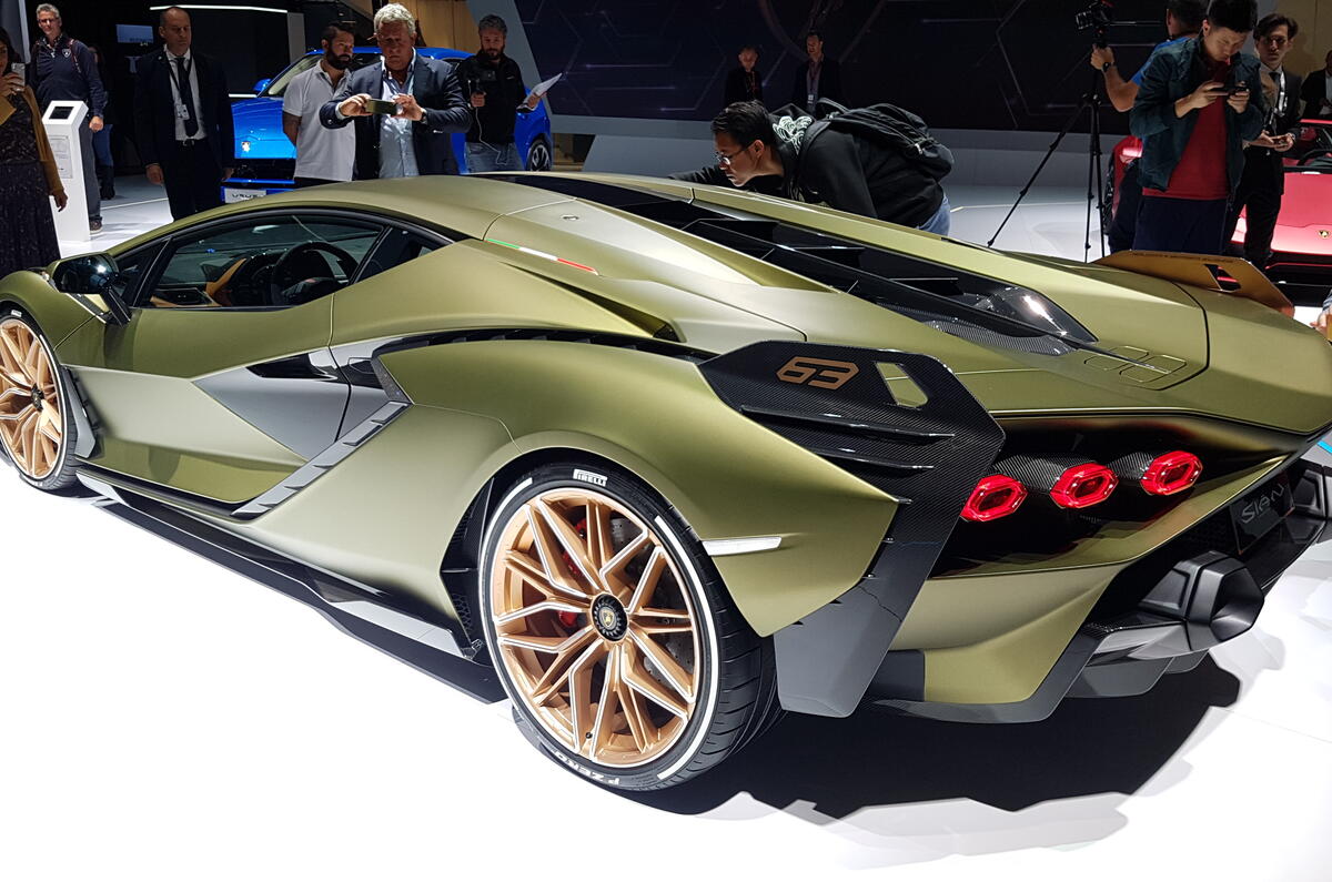 2020 Lamborghini Sian at Frankfurt motor show