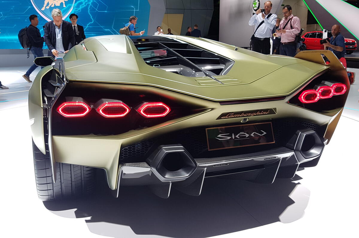 2020 Lamborghini Sian at Frankfurt motor show