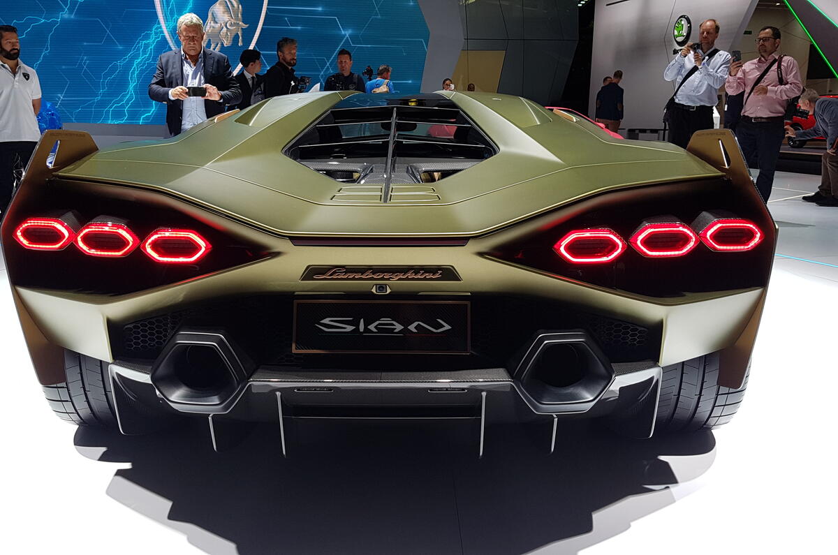 2020 Lamborghini Sian at Frankfurt motor show