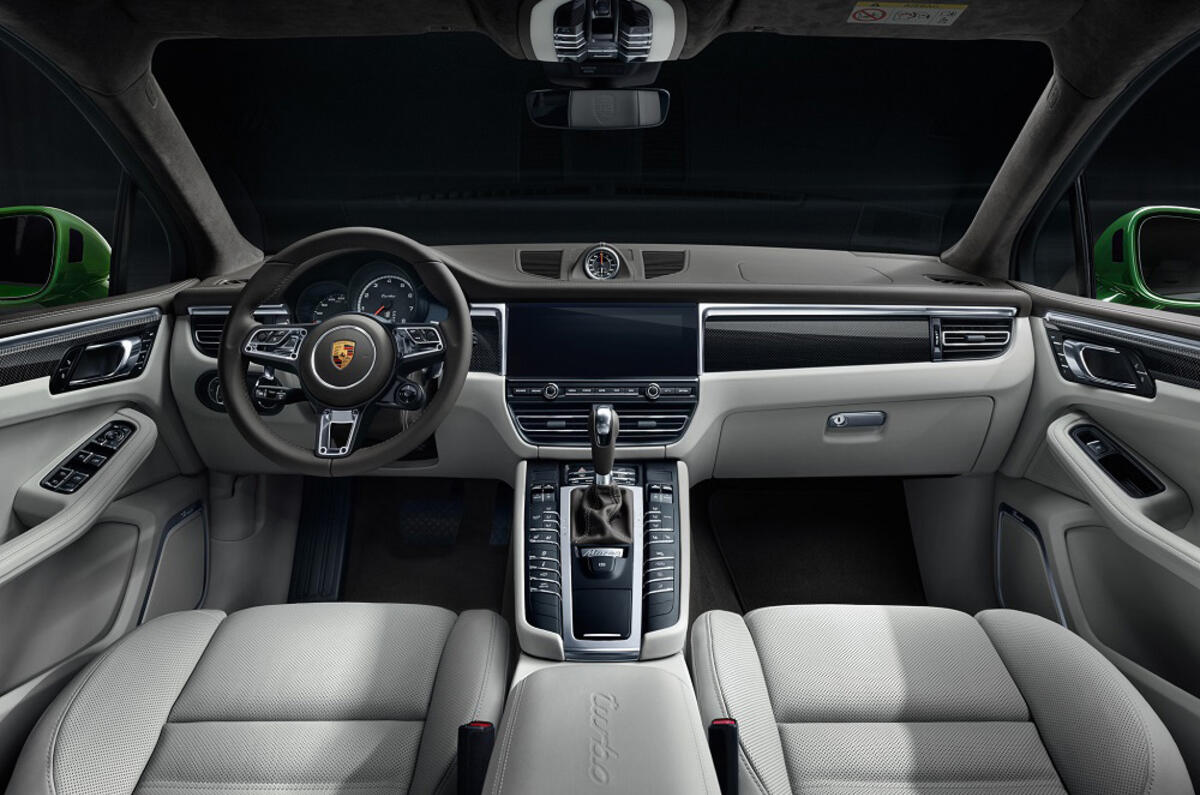 Porsche Macan Turbo 2019 official reveal - interior