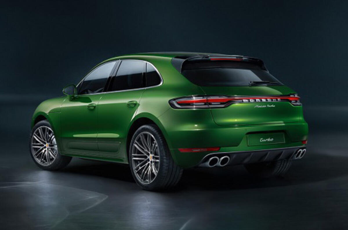 Porsche Macan Turbo 2019 official reveal - rear