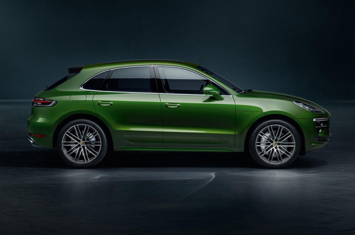 Porsche Macan Turbo 2019 official reveal - side