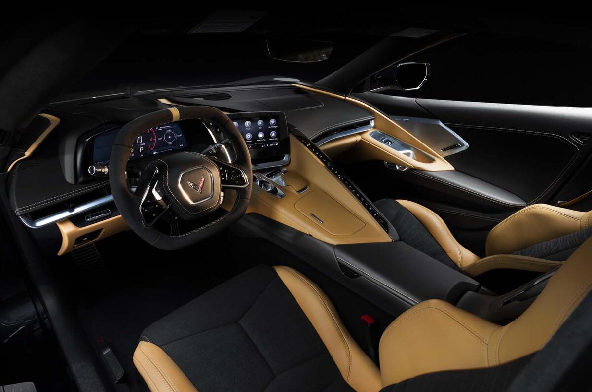 Corvette Stingray C8 official reveal - interior