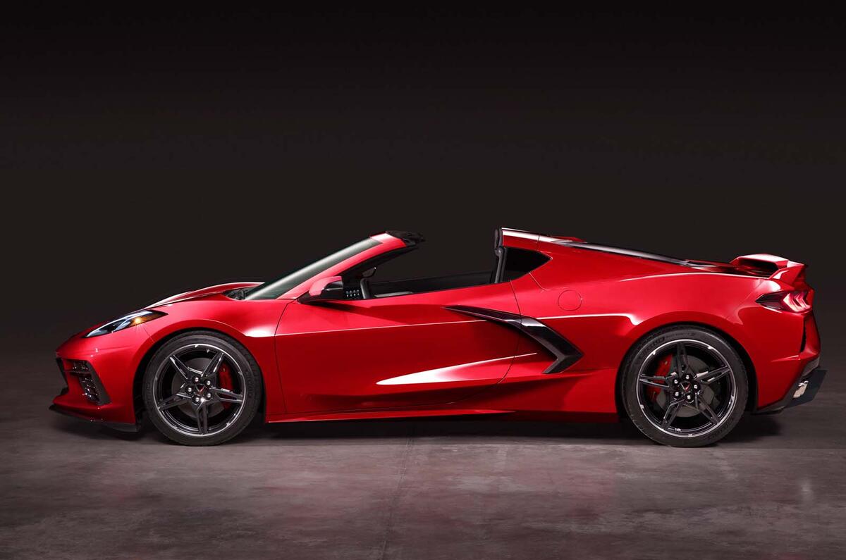 Corvette Stingray C8 official reveal - side