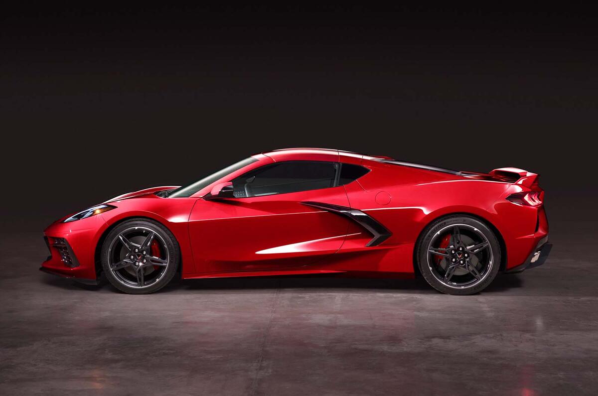 Corvette Stingray C8 official reveal - side