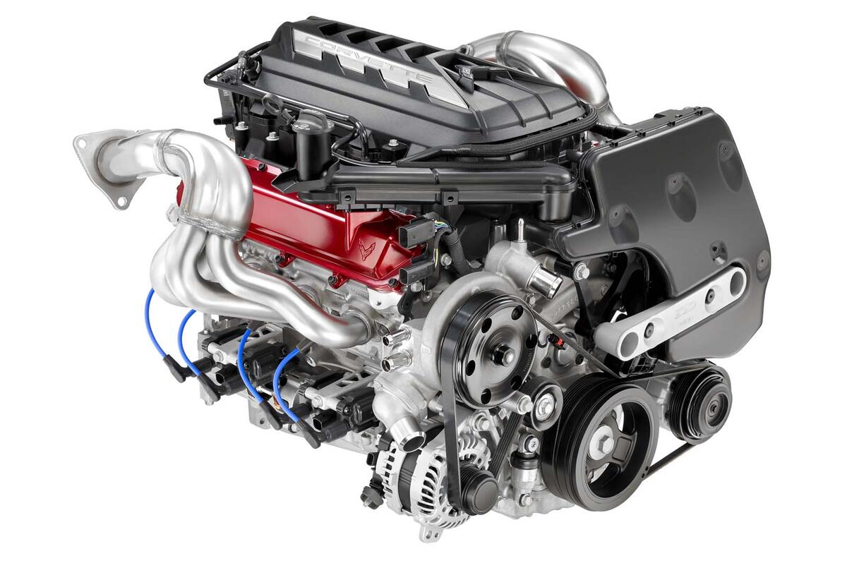 Corvette Stingray C8 official reveal - engine