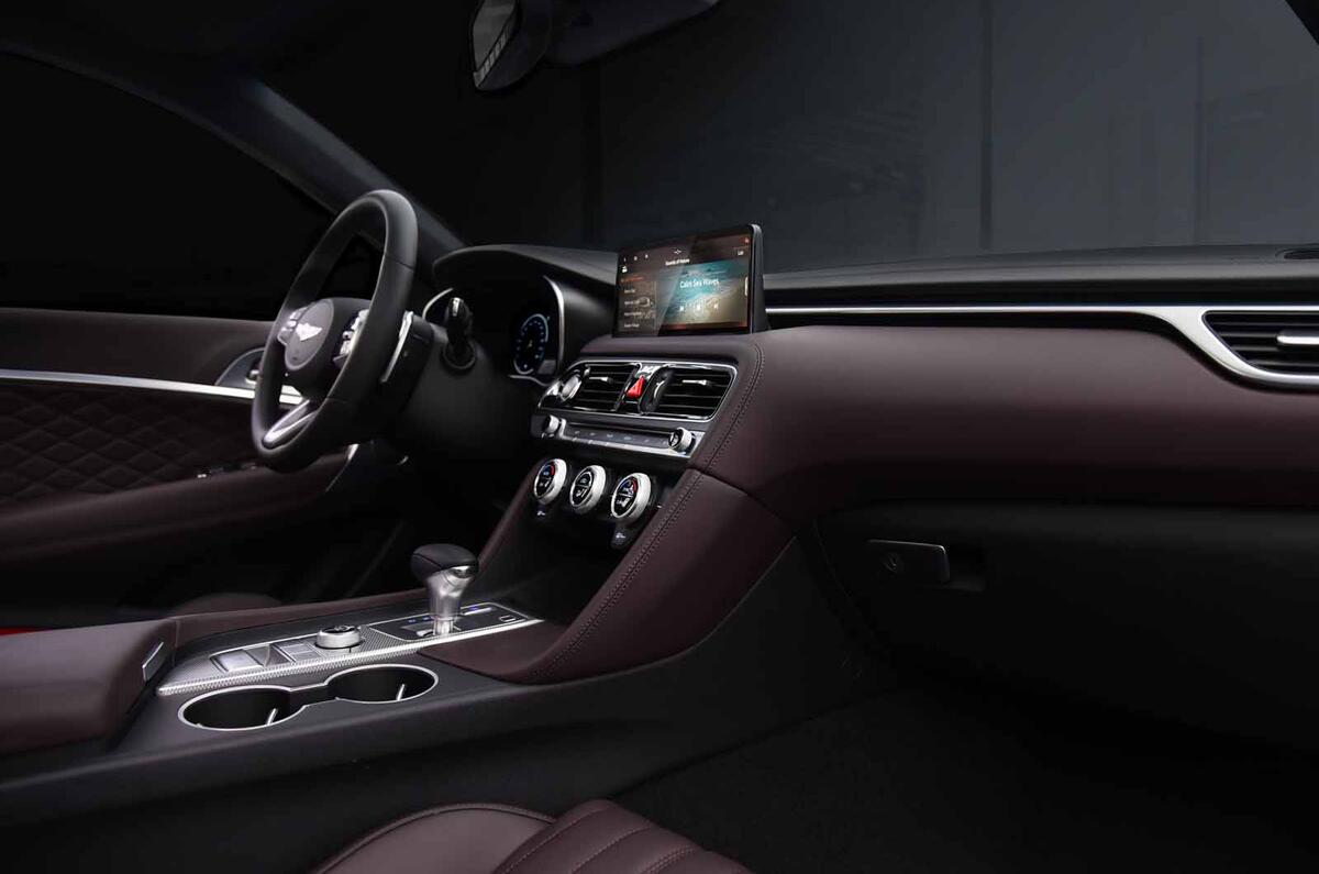2020 Genesis G70 interior 2020 Genesis G70 interior