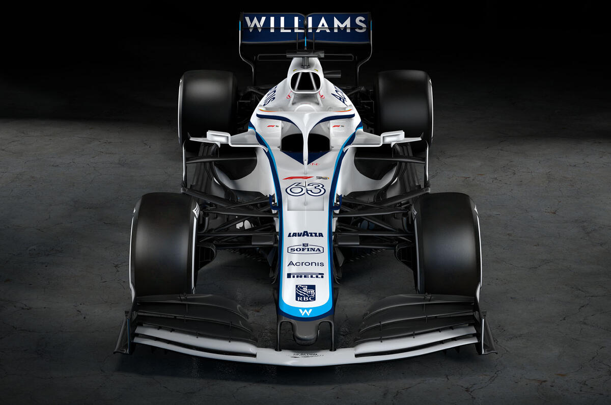 2020 Williams F1 livery official images - nose 2020 Williams F1 livery official images - nose
