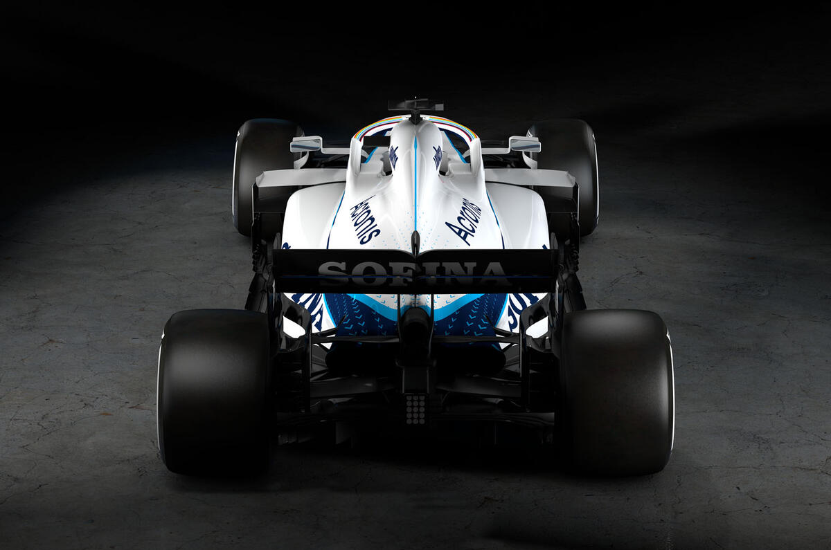 2020 Williams F1 livery official images - rear 2020 Williams F1 livery official images - rear