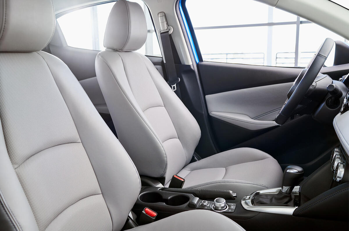 2020 US-spec Toyota Yaris - interior