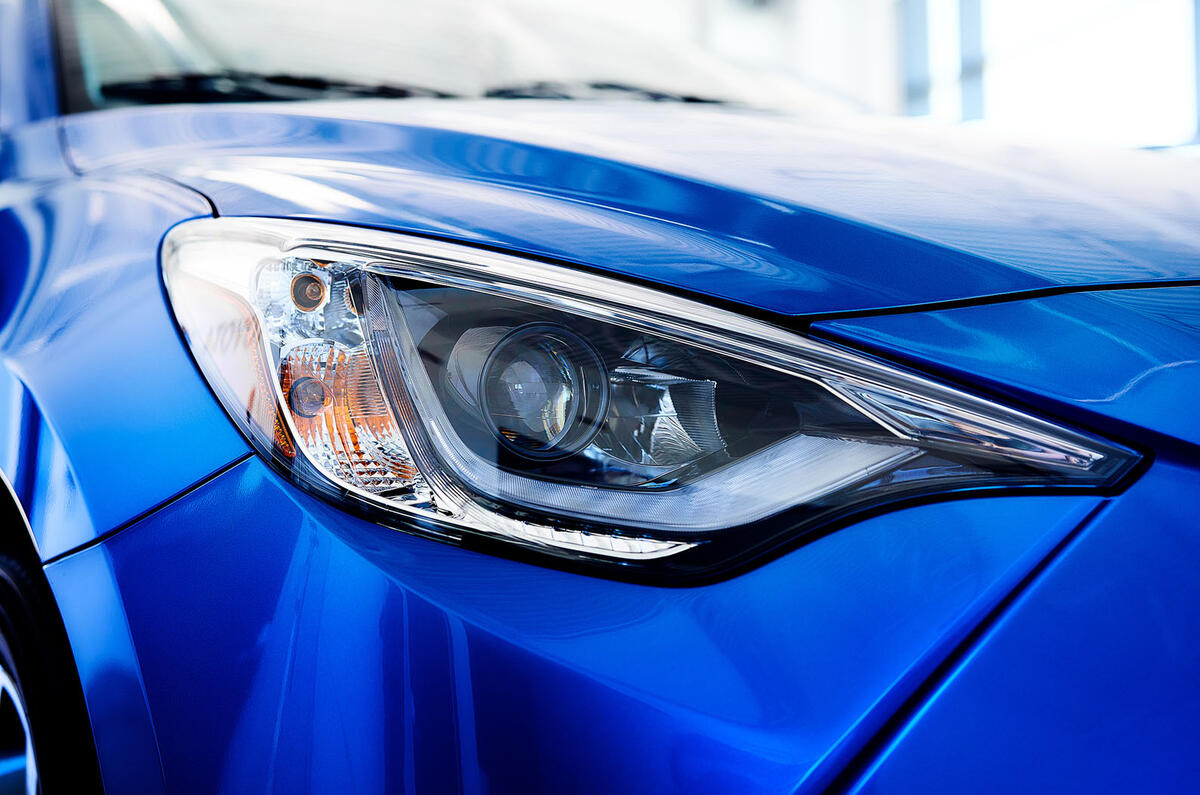 2020 US-spec Toyota Yaris - light