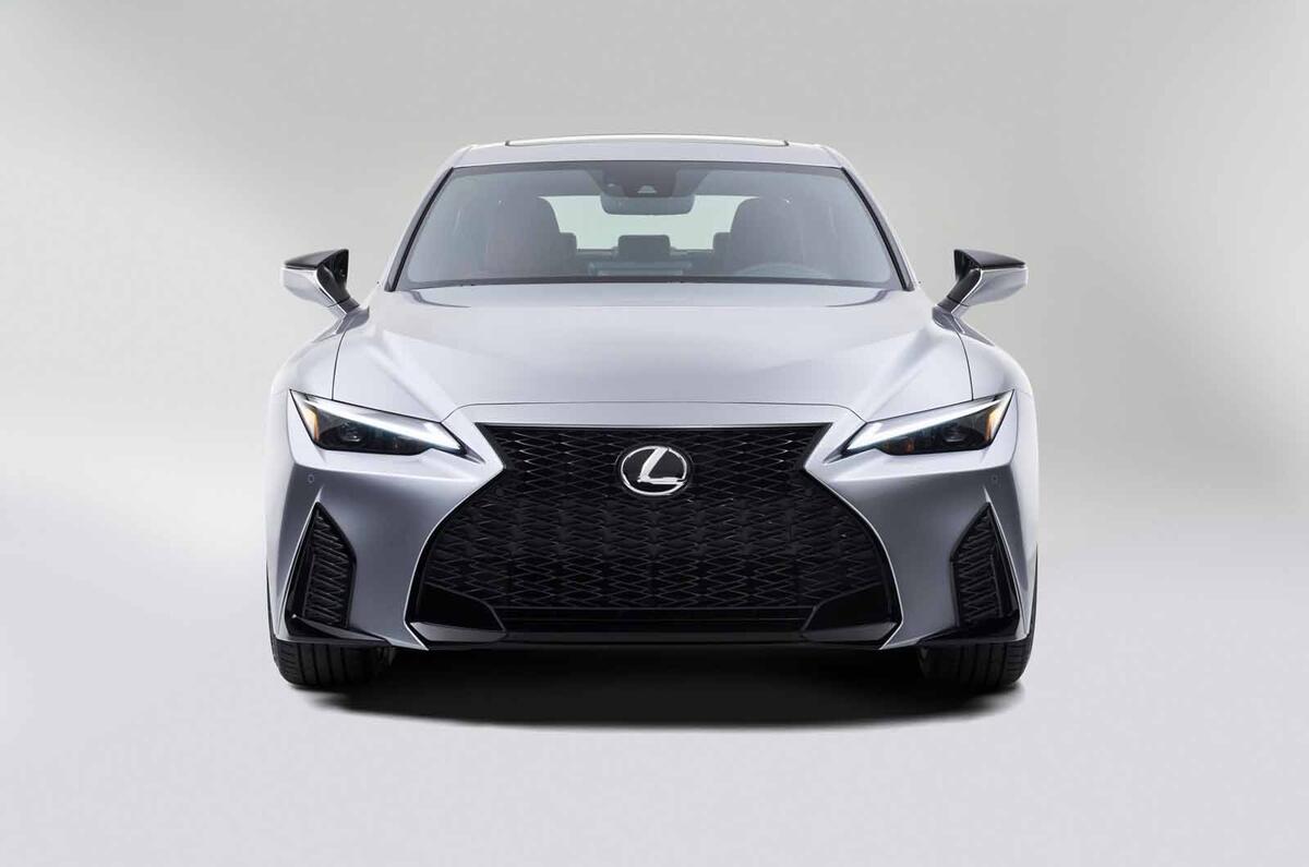 2021 Lexus IS front 2021 Lexus IS front