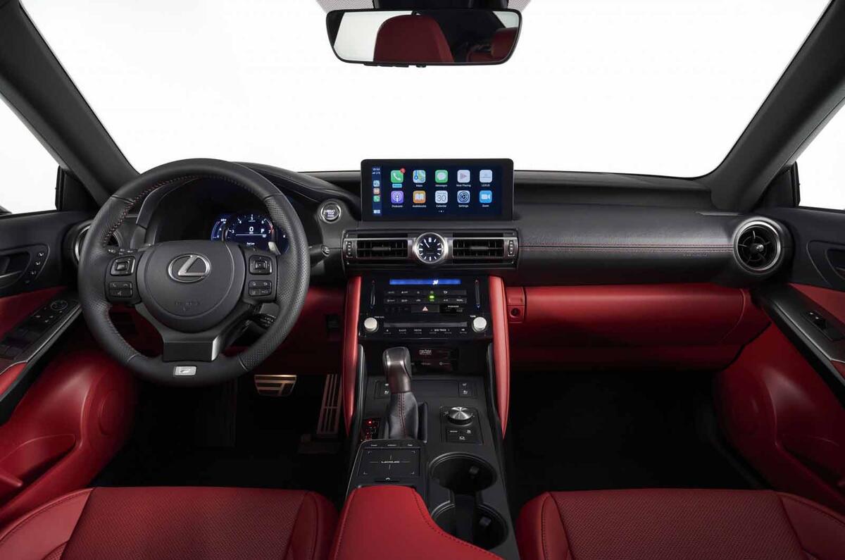 2021 Lexus IS cabin 2021 Lexus IS cabin