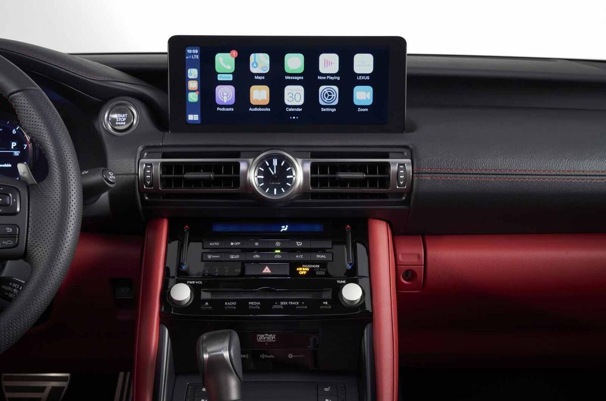 2021 Lexus IS screen 2021 Lexus IS screen
