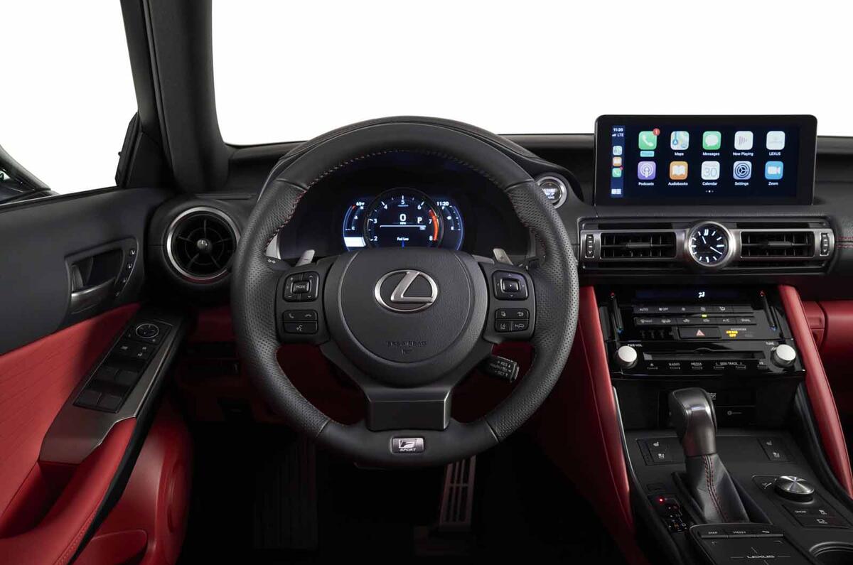 2021 Lexus IS interior 2021 Lexus IS interior