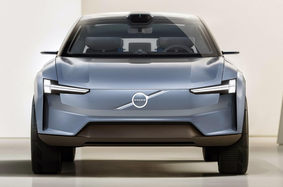 2021 volvo concept recharge front
