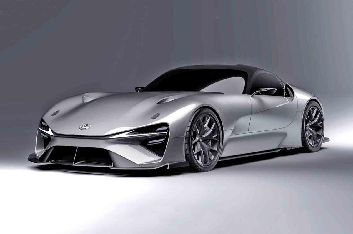 Lexus electric supercar concept Lexus electric supercar concept