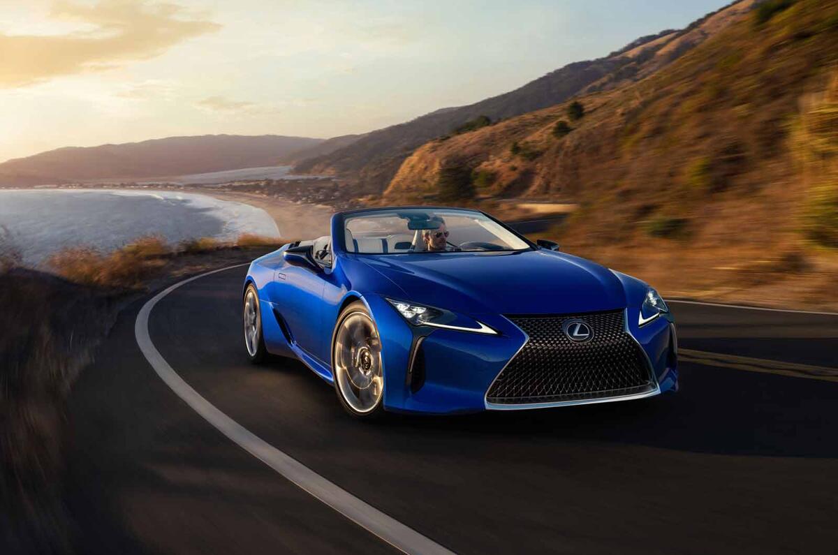 Lexus LC500 convertible