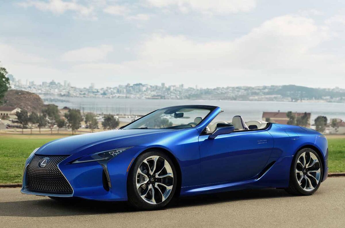 Lexus LC500 convertible