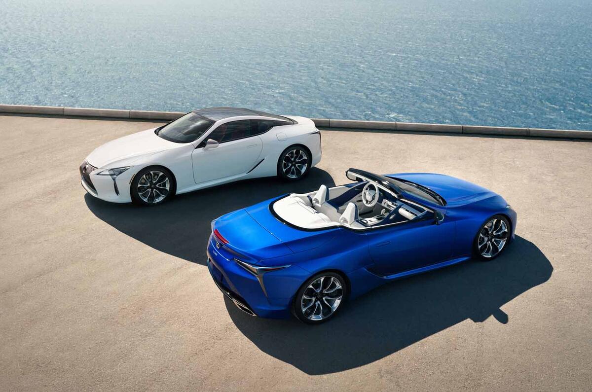 Lexus LC500 convertible