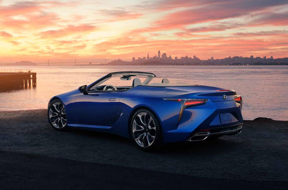Lexus LC500 convertible