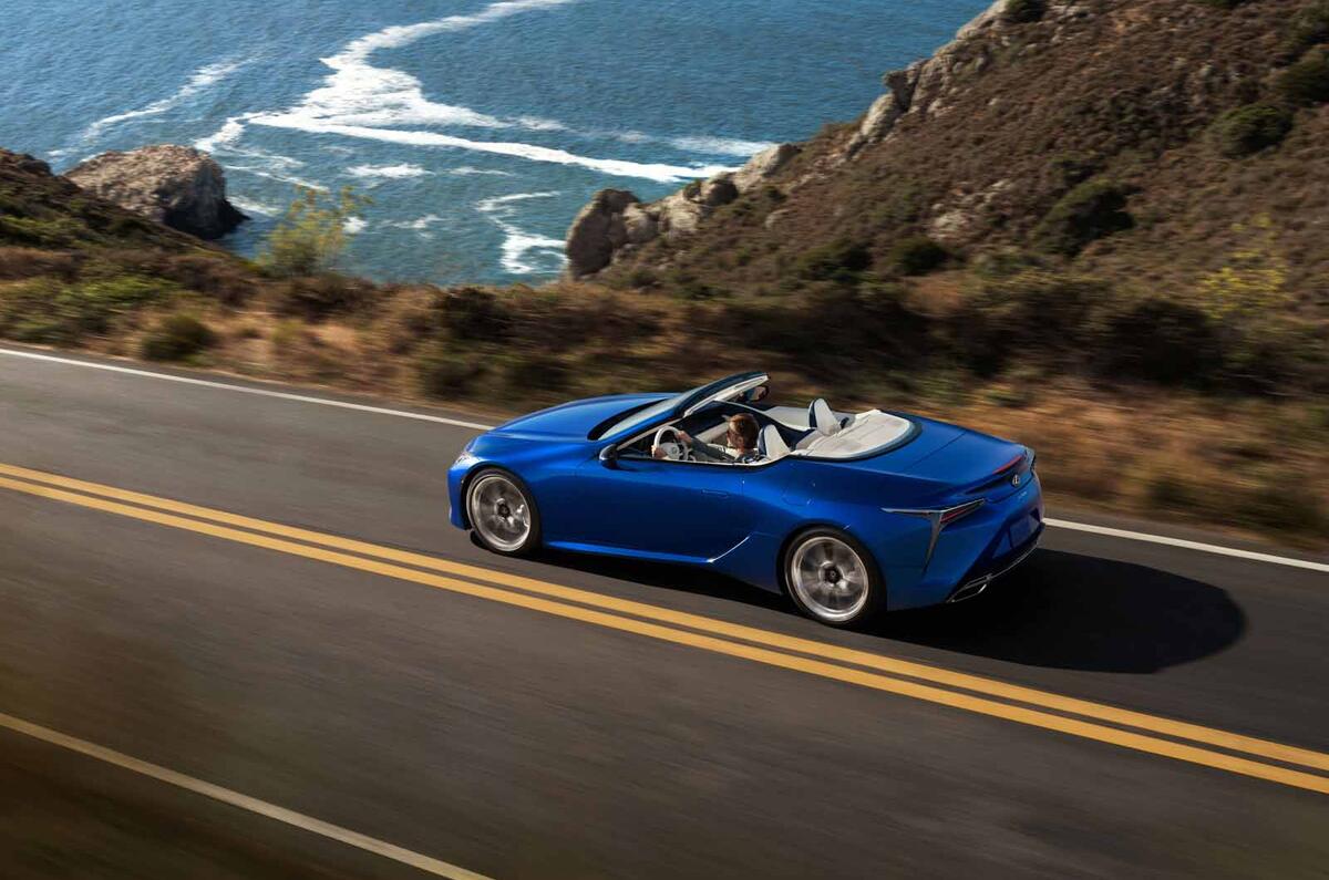 Lexus LC500 convertible