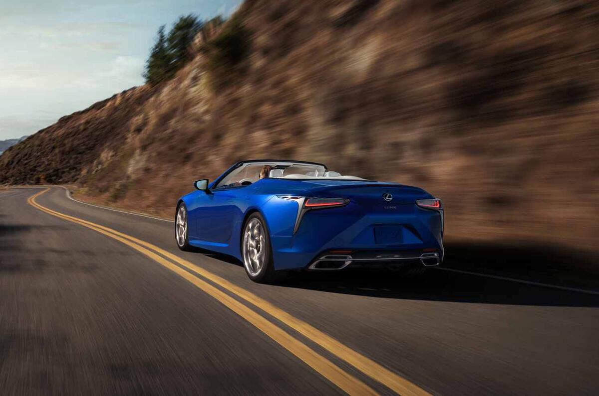 Lexus LC500 convertible