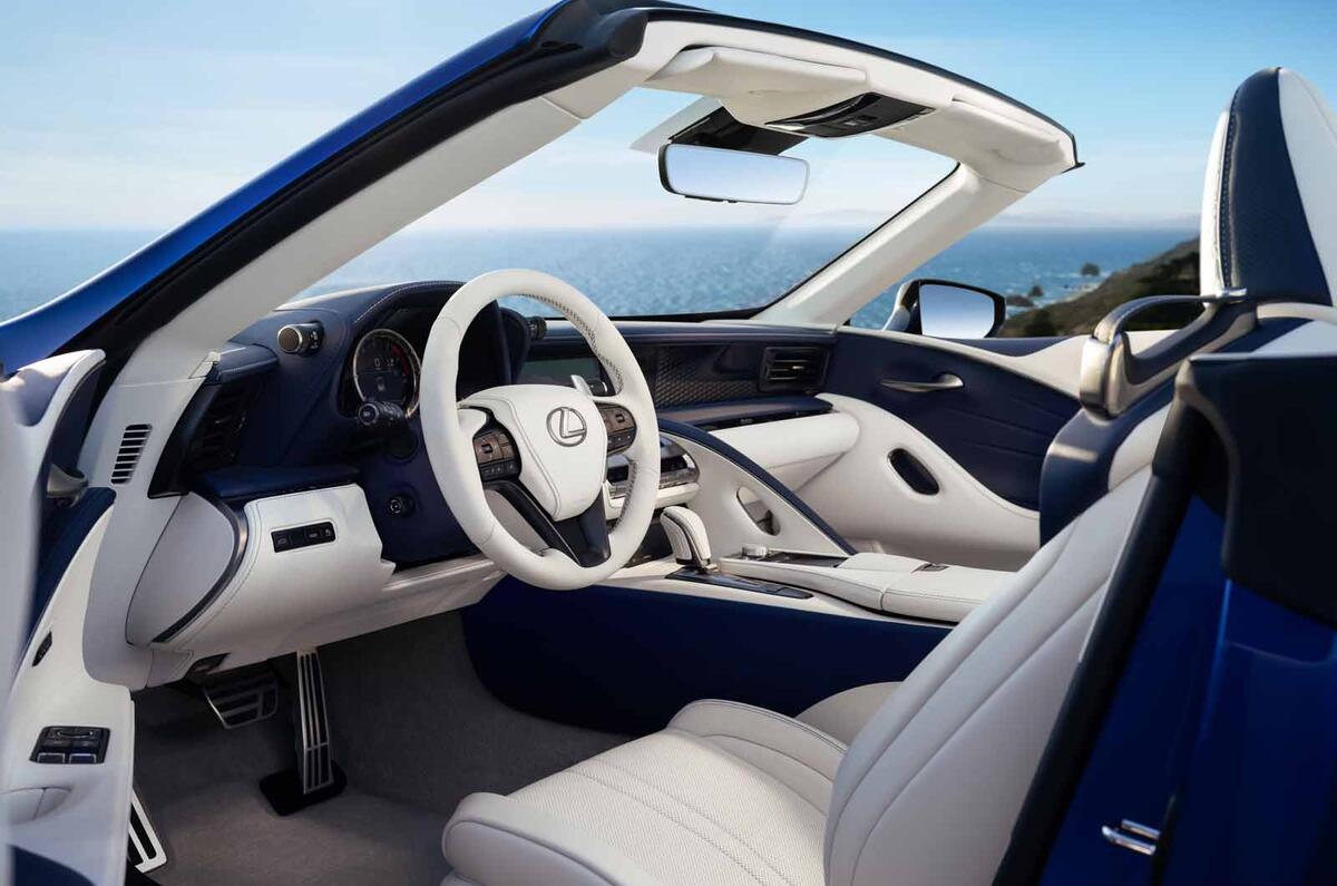 Lexus LC500 convertible