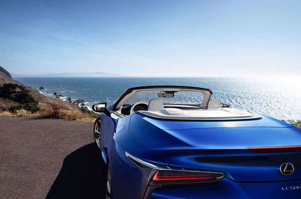 Lexus LC500 convertible