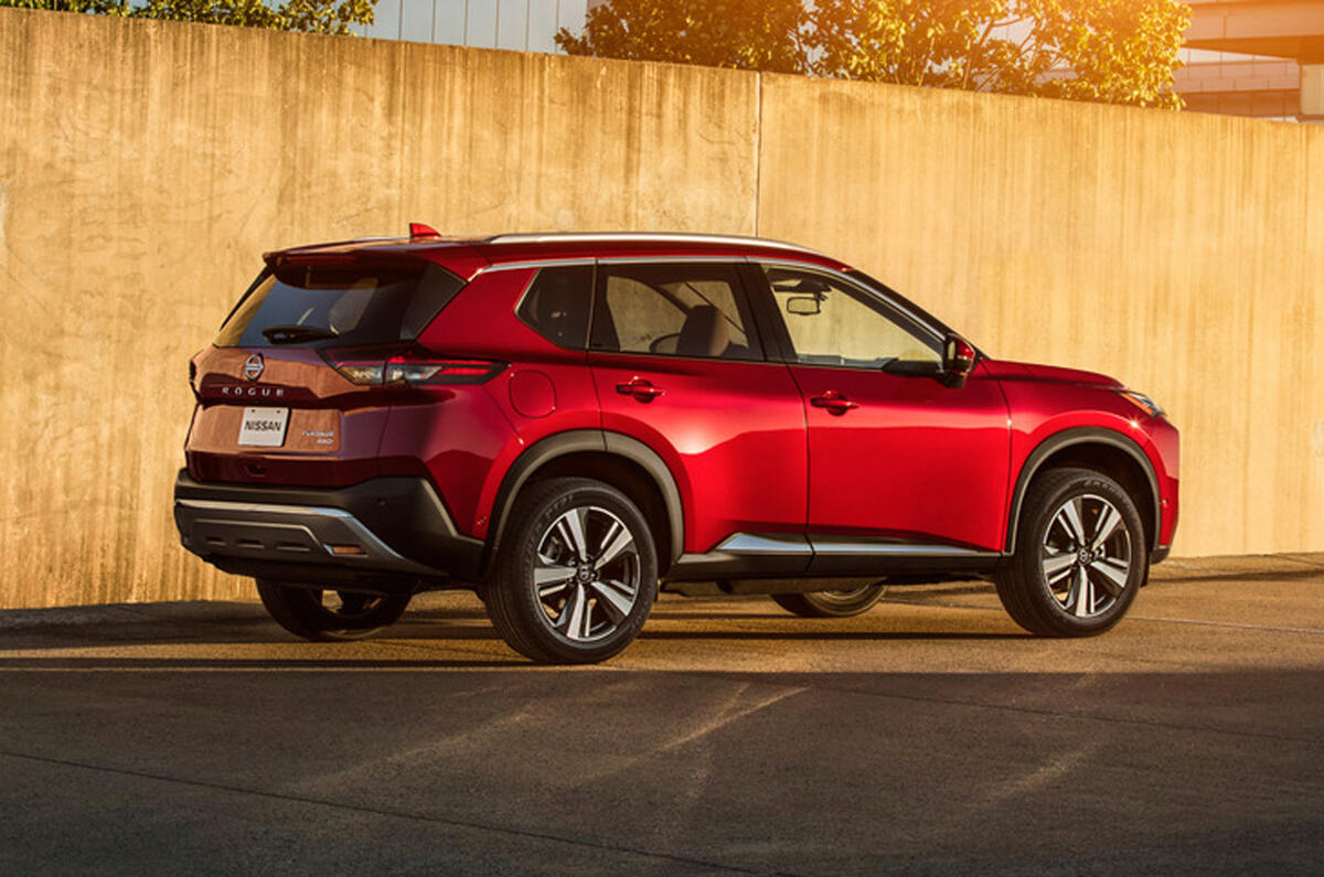 2021 Nissan Rogue official images - rear